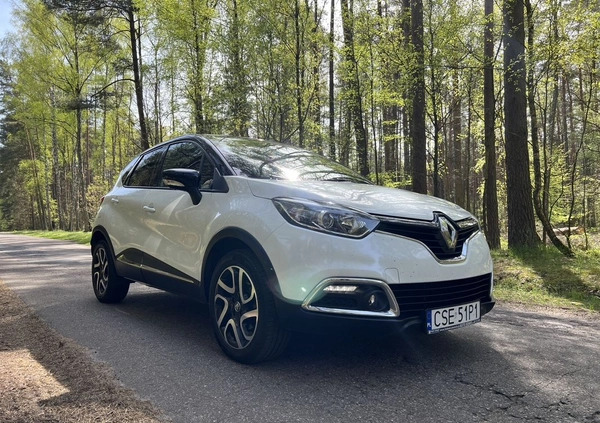 Renault Captur cena 49900 przebieg: 54654, rok produkcji 2016 z Więcbork małe 301